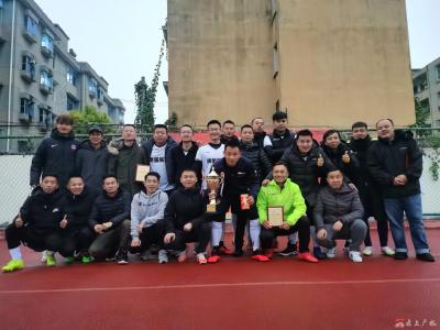 广水市足球队获得随州市级常规足球联赛冠军