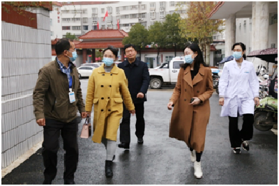黄河到广水市二医院看望慰问专家人才 