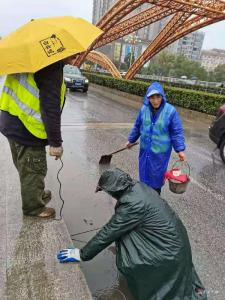 广水市政管理所对城区道路、桥梁的维修管理