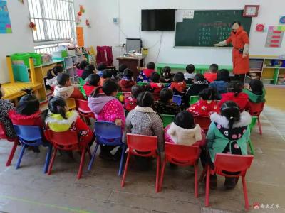 太平镇中心幼儿园召开防疫主题班会活动