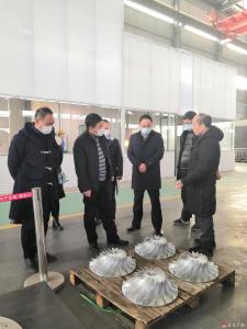 随州市科协领导深入广水企业调研并看望科技工作者
