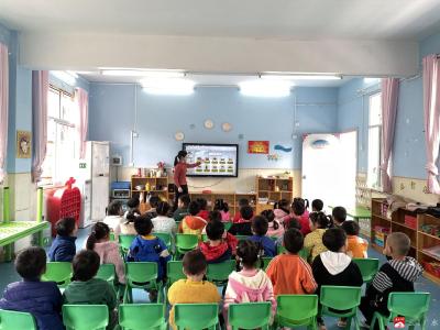 长岭镇中心幼儿园开展食品安全教育