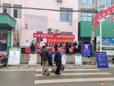 李店镇：普法宣传“赶大集” 国家安全入人心