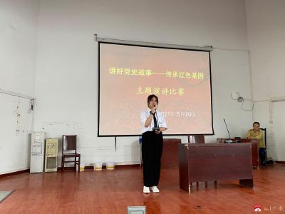 李店镇中心中学举行“建党一百周年”主题演讲比赛活动
