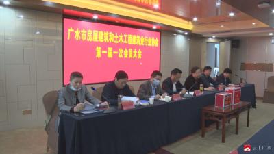 市房屋建筑和土木工程建筑业行业协会举行第一届一次会员大会