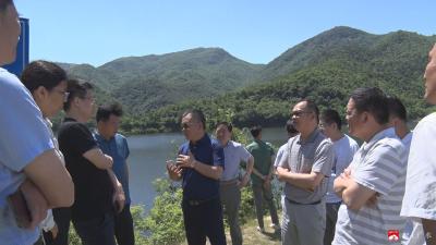 中南建筑设计院到我市查勘抽水蓄电站现场