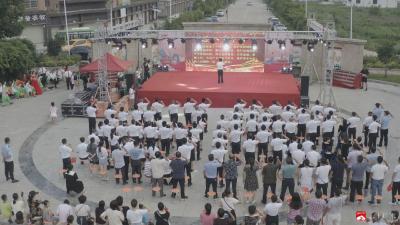 关庙镇举办“学党史、办实事、促发展”文艺晚会