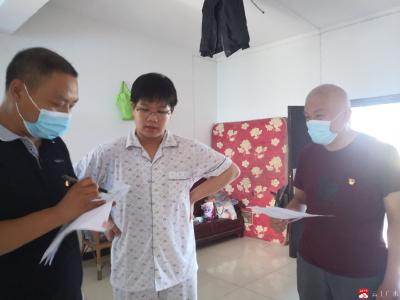 师范附校下沉党员助力社区疫情防控