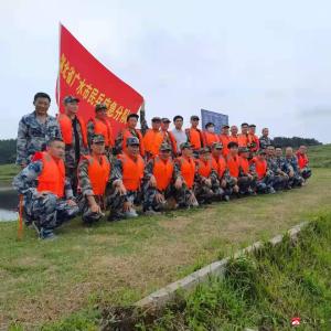 太平镇青年教师积极参加防汛应急演练