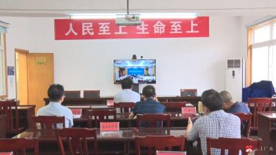 我市收听收看随州市防汛工作视频会  安排部署防汛工作