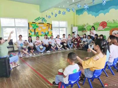 蔡河镇中心幼儿园：踏着音乐的翅膀去旅行
