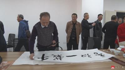 我市举行第一届“海翔杯”老年书画展暨文艺演出活动