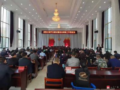 武胜关镇召开“四项指标”迎检迎测工作会
