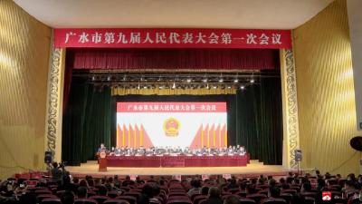 【聚焦两会】广水市第九届人民代表大会第一次会议胜利闭幕