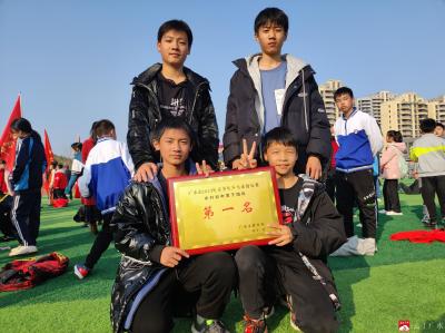 余店镇中心中学勇夺广水市2021年青少年乒乓球锦标赛冠军