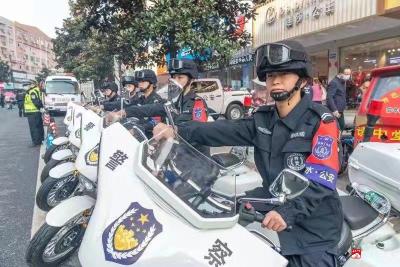 市公安局全力为中国共产党广水市第九次代表大会保驾护航