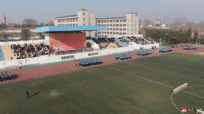 广水一中：激情跑操 绽放风采