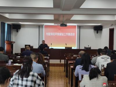 市医保局召开平安建设工作推进会