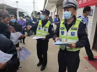 广水警方：紧跟体检“活动”现场开展对留守老人安全宣传教育