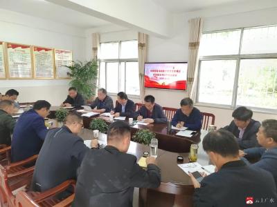 中共陈巷镇教育总支委员会举行支部书记述职评议会议