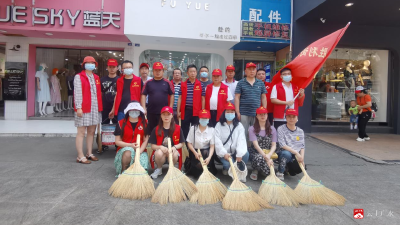 【越·广水】应办胜利街社区：党员干部下基层察民情、解民忧、暖民心  开展文明城市创建活动