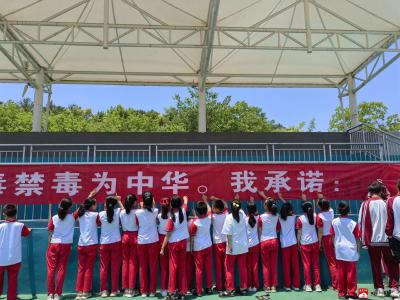 广水市永阳学校开展拒毒禁毒宣传活动