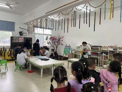 骆店镇中心幼儿园开展秋季幼儿保健活动