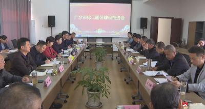 【越·广水】我市召开化工园区建设推进会