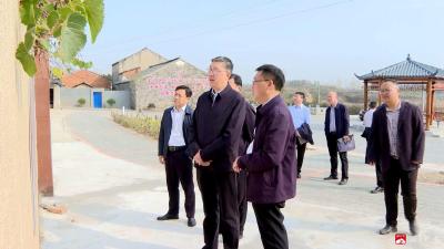 【越·广水】陈兴旺到联系点调研并宣讲党的二十大精神