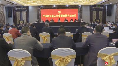 【越·广水】市九届人大常委会第六次会议召开