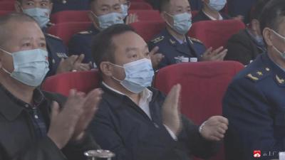 【越·广水】杨光胜、崔传金等领导参加驻广某部纪念“上甘岭战役胜利暨黄继光献身70周年”活动