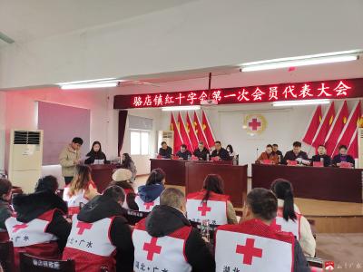 骆店镇召开红十字会第一次会员代表大会