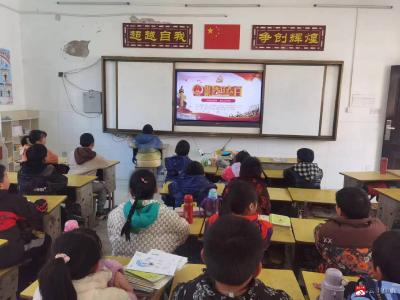 太平镇中心小学开展学习宪法活动