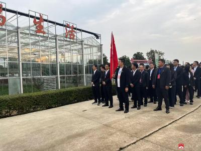 蔡河镇腾云农业开展市委党校公务员初任培训班调研活动