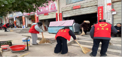余店镇：社区清洁行动共建美丽家园