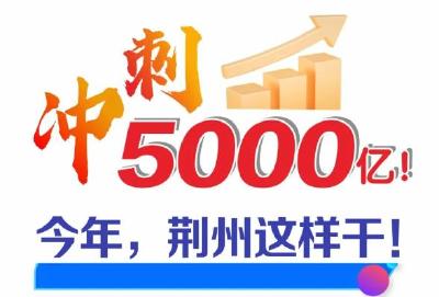 冲刺5000亿，荆州今年这么干！