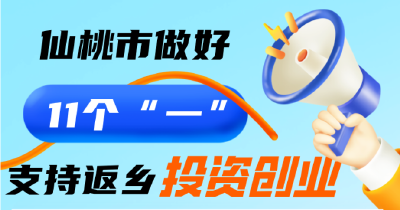 
支持返乡投资创业，仙桃“出大招”！