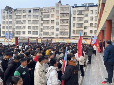 【阅·广水】李店镇中心中学远足活动