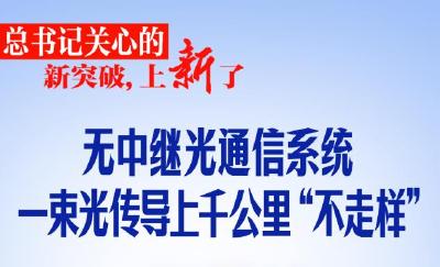 
总书记关心的新突破，上新了！
