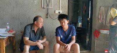 酷暑家访担使命 安全守护育新苗——广水市骆店中学暑期暖心家访记