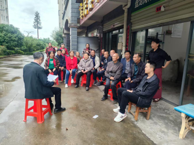广水经济开发区：村民板凳会又回来了！
