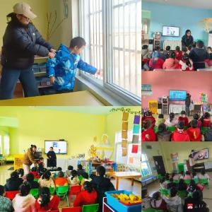 守护“头顶上的安全”——蔡河镇中心幼儿园开展高空抛物安全主题教育活动