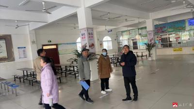 排查安全隐患 守护师生平安—骆店镇到骆店镇中心小学开展安全检查工作