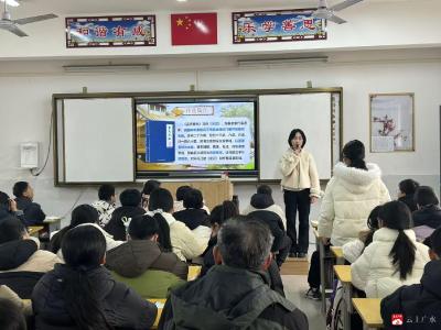 广水市教研室赴十里中心中学开展教学视导