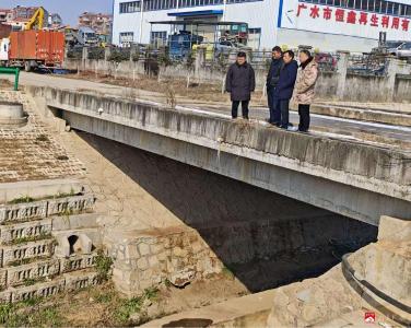 广水经济开发区：攻坚明渠水质问题  守护辖区水生态安全