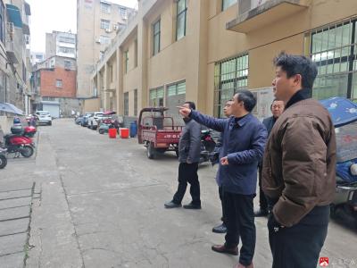 广水市职教中心育才高中：严阵以待，除患保安，全力迎战降雪天气