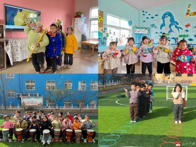 蔡河镇中心幼儿园开展期末综合测评活动 游戏中展现成长活力