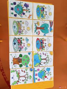 植一抹绿色，护一片家园——关庙镇中心幼儿园植树节主题活动