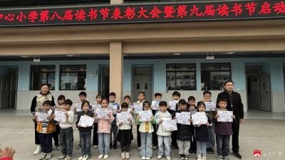 长岭镇平林中心小学：  悦读点亮童年 书香溢满校园  