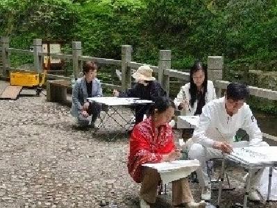 三潭叠韵入丹青——“广水画家画广水”走进广水三潭